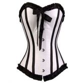 Corset White and Black